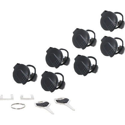 TRAX Lock Set - 7 Matching Locks with Keys