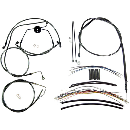 Kit de instalación de manillar de diseño Black Pearl™ - Kit de instalación de manillar de diseño Black Pearl™ - 12"-14" - FLTR '08-'13