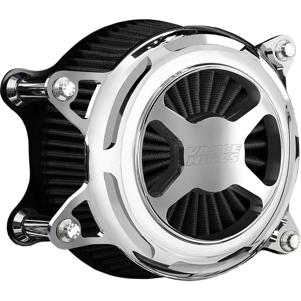 Filtro de aire Vance & Hines VO2 X cromo H-D M8 2017 a 2022