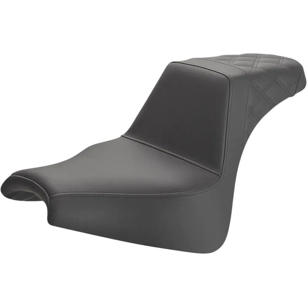 Step Up Seat - Lattice Stitched - Black34680845