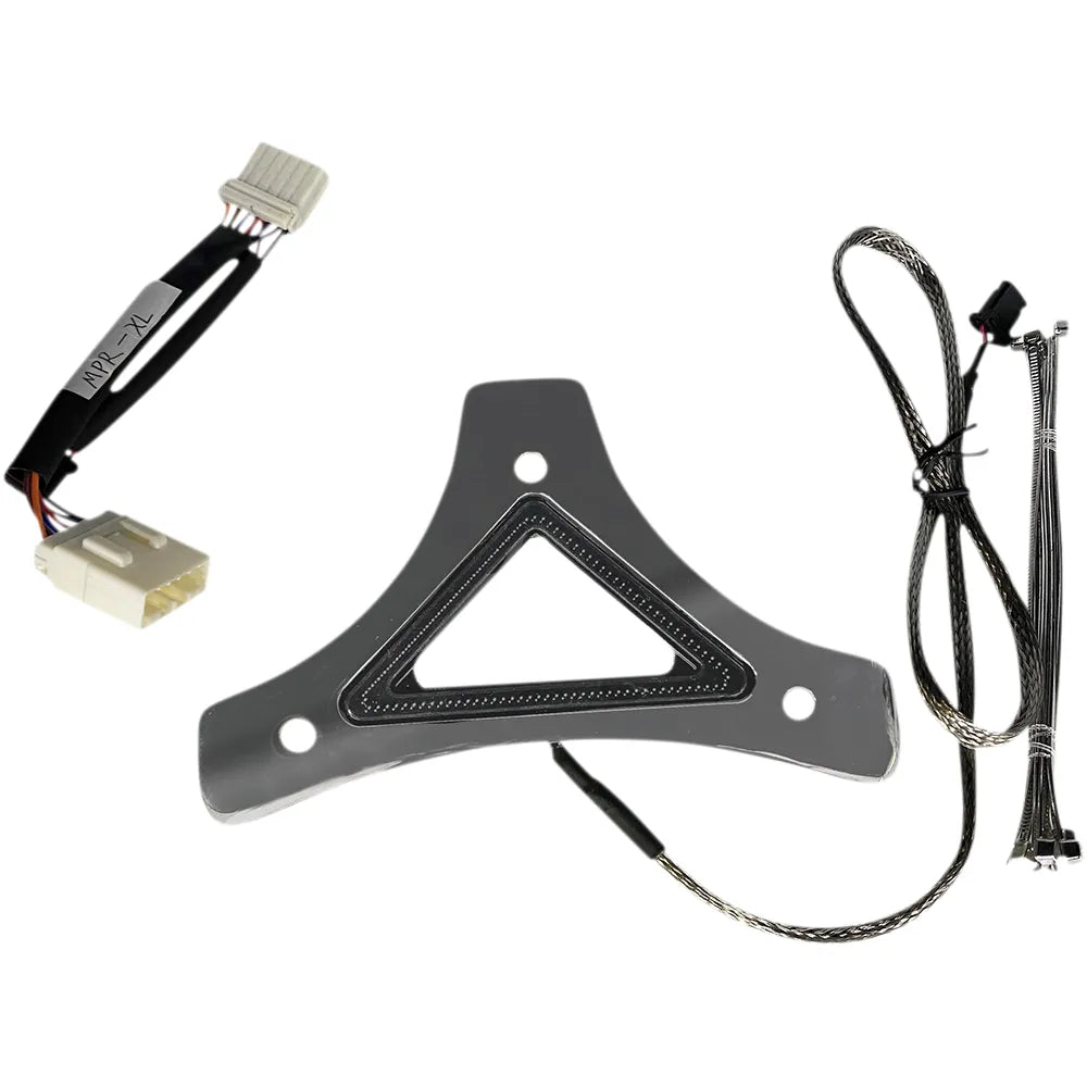 LED Backrest Light - Run/Brake - Chrome