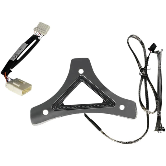 LED Backrest Light - Run/Brake - Chrome