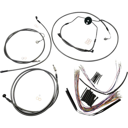 Kit de instalación de manillar de diseño Black Pearl™ - Kit de instalación de manillar de diseño Black Pearl™ - 12"-14" - '08-'12 CVO/Screaming Eagle