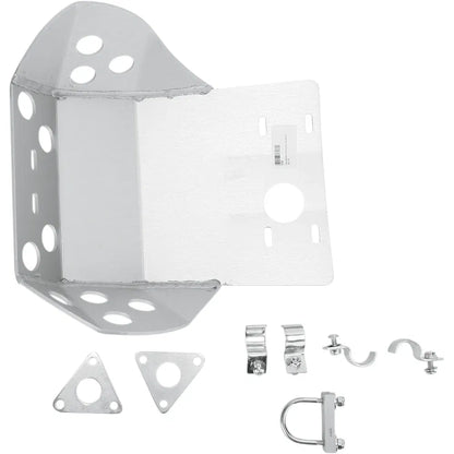 Protector de bajos de aluminio — Protector de bajos - Protector de bajos - Plata - Kawasaki - KLR 650