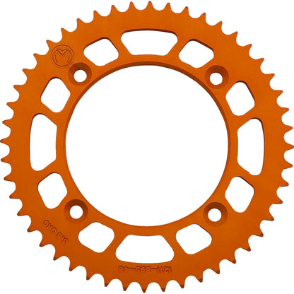 Corona Trasera Aluminio - Corona Trasera - Aluminio - 48 Dientes - Naranja - Husqvarna/KTM