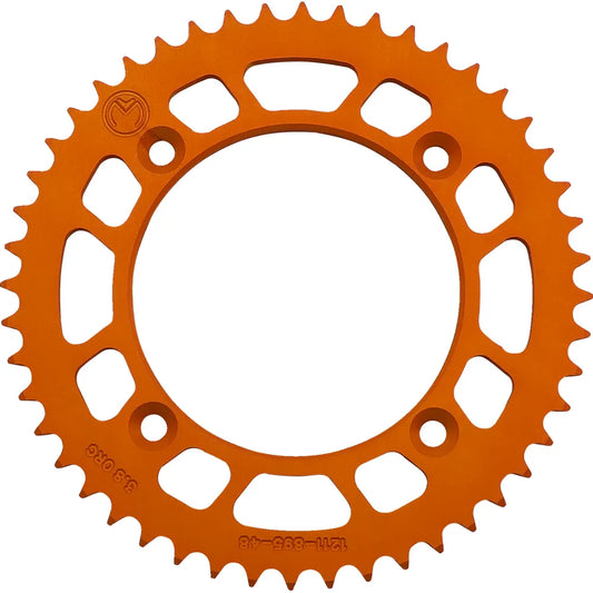 Corona Trasera Aluminio - Corona Trasera - Aluminio - 48 Dientes - Naranja - Husqvarna/KTM
