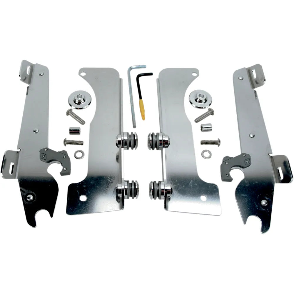 Batwing Trigger Lock Mounting Kit - Stratoliner - Polished