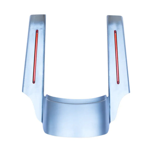 Rear Fender Extension and Filler Panels with LED Strip Light - Steel
