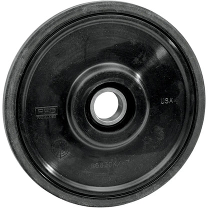 Rueda loca - Rueda loca con rodamiento 6004-2RS - Negra - 5.63" OD x 20 mm ID