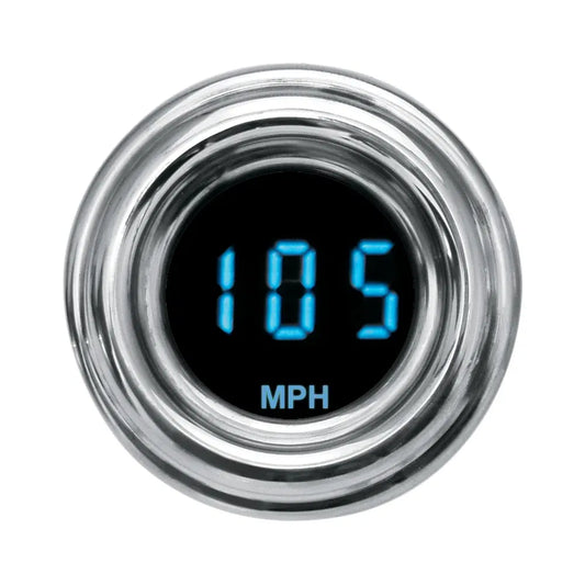 1-7/8" MPH 4000 Series Speedometer - Blue Display