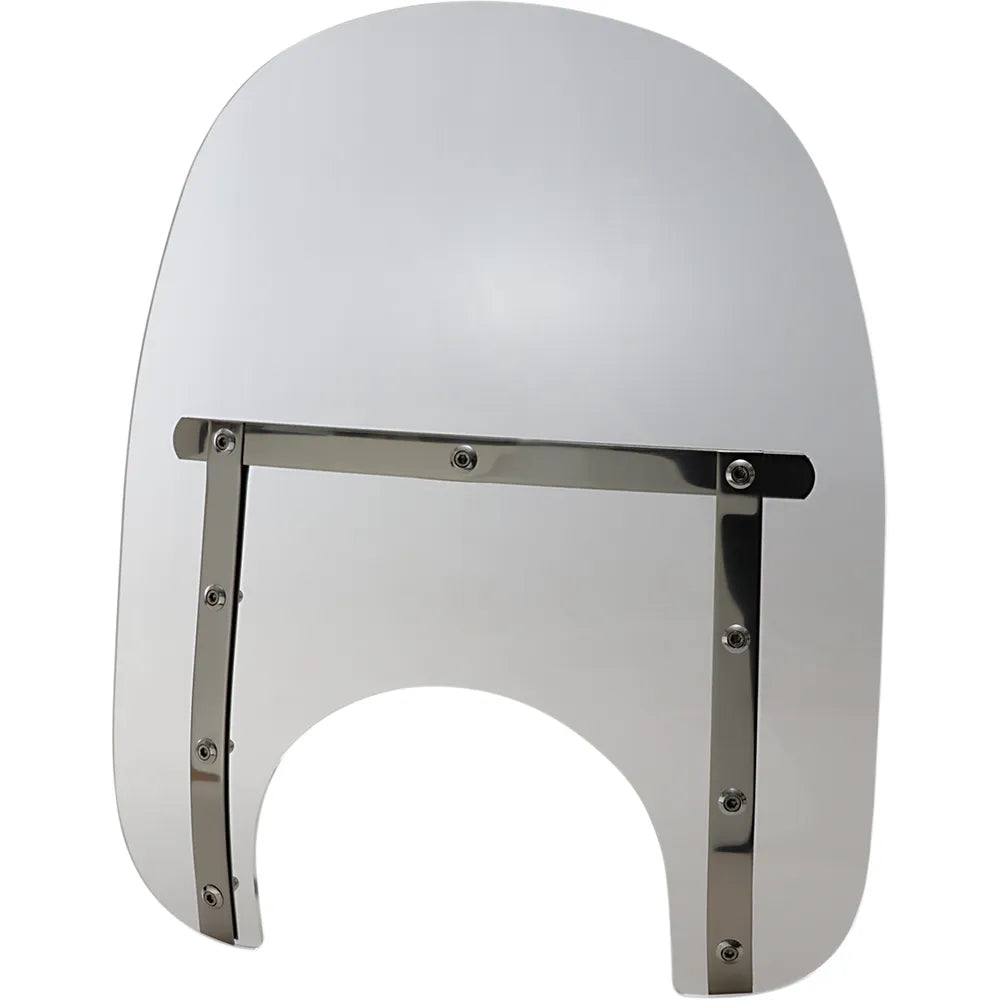 Memphis Slim Windshield - 15" - 9" Headlight Cut - Clear