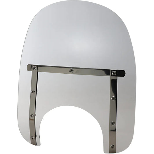 Memphis Slim Windshield - 15" - 9" Headlight Cut - Clear