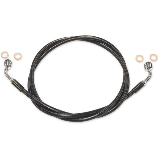 Kit de línea de freno delantero XR de acero inoxidable Extreme Response - Línea de freno - XR - EZ Align - Negro