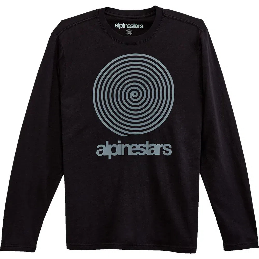 Camiseta de manga larga espiral