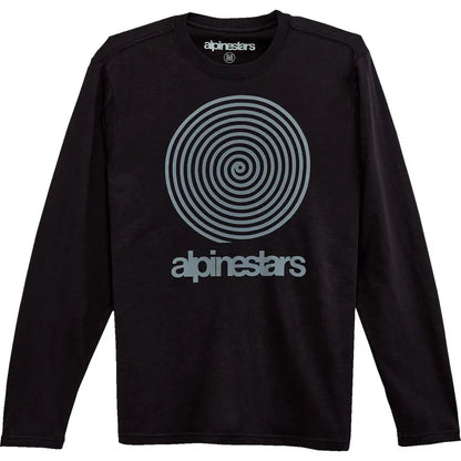 Camiseta de manga larga espiral