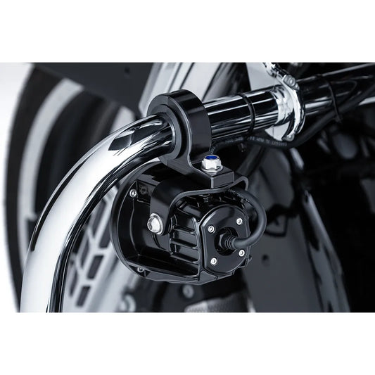 Luces auxiliares con soportes Ciro - Negro