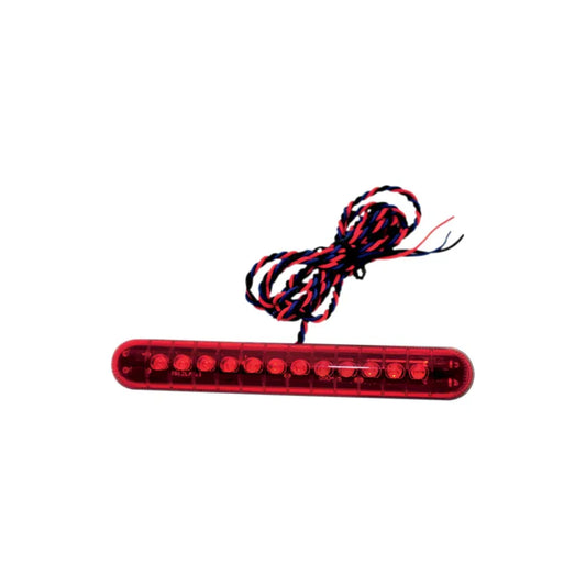 Dual Intensity LED Light Bar - Non-Sequential with Flashing Brake - Red