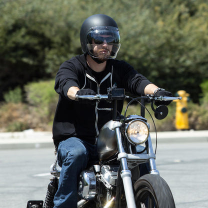 Burbuja de 3 broches para casco Biltwell - transparente