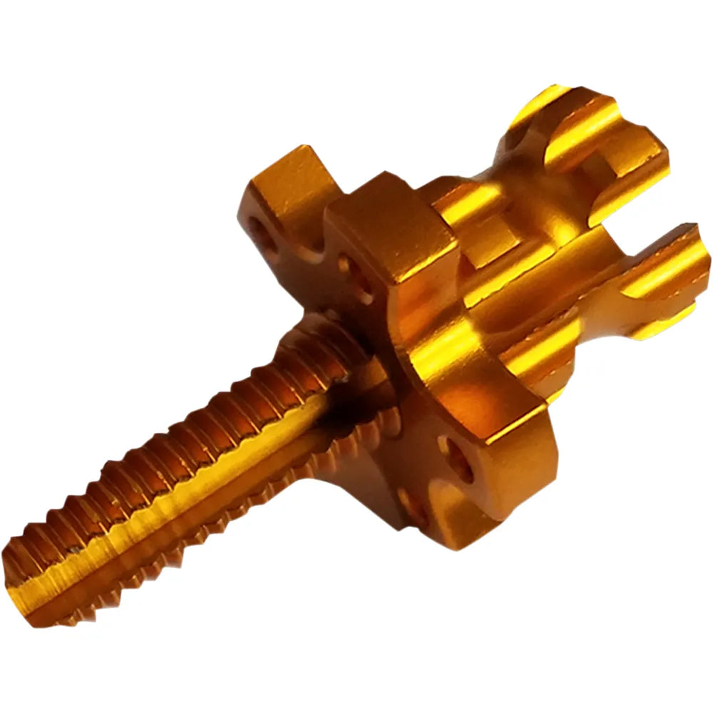 Gold M8 x 1.25 Clutch Cable Adjuster