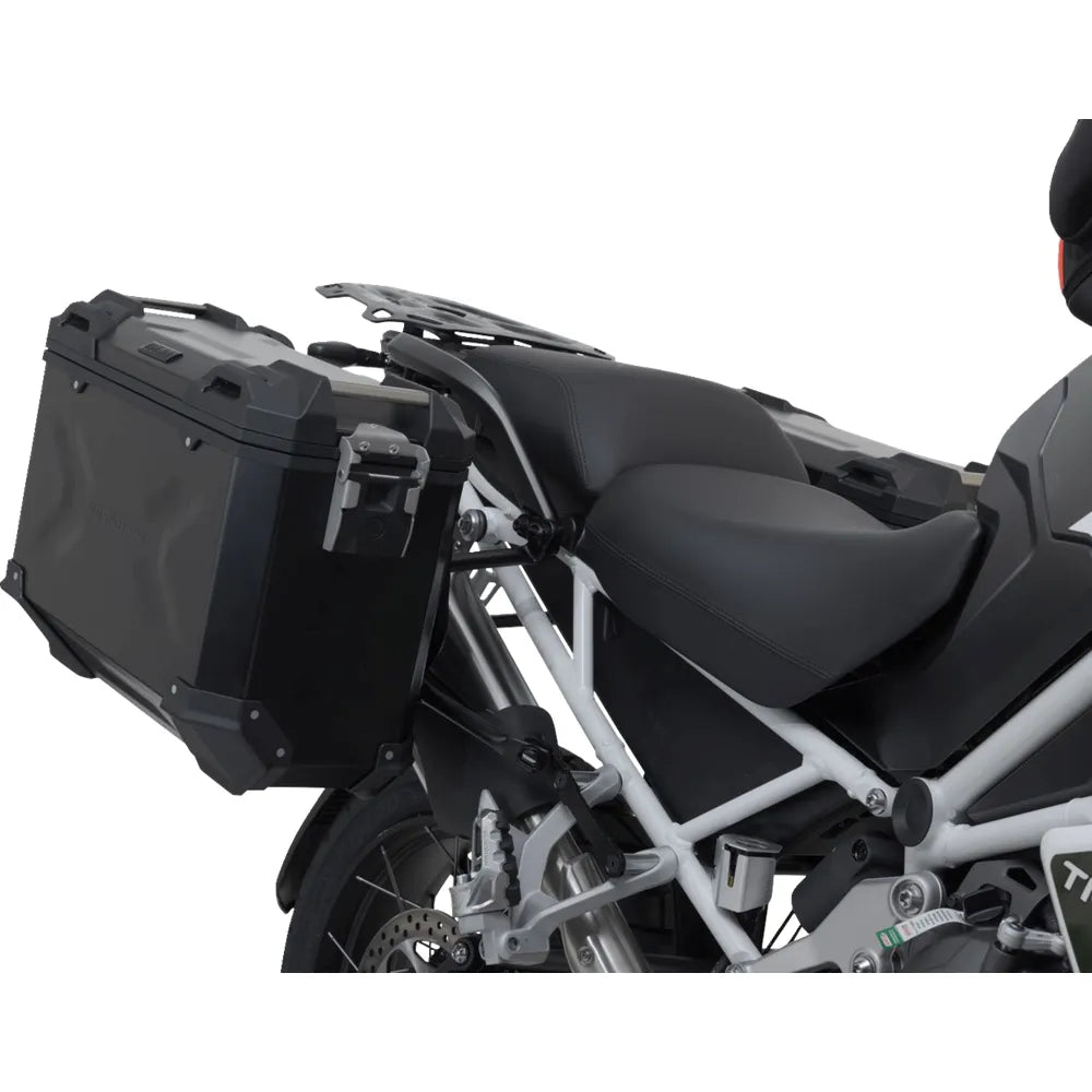 TRAX ADV Aluminum Case System - Black - Triumph Tiger Explorer1200 '22-'24