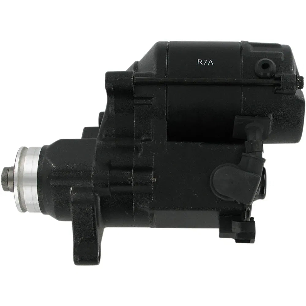 Starter Motor - Harley Davidson - Black Wrinkle