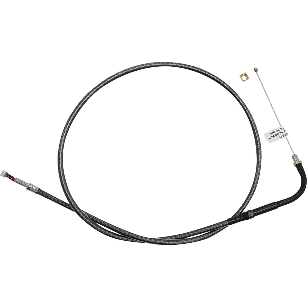 Cable trenzado de acelerador/ralentí KARBONFIBR - Cable de crucero/ralentí trenzado KARBONFIBR - 32-3/4"