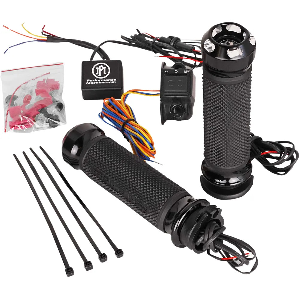 Grips - Apex - Heated - Cable - Contrast Cut