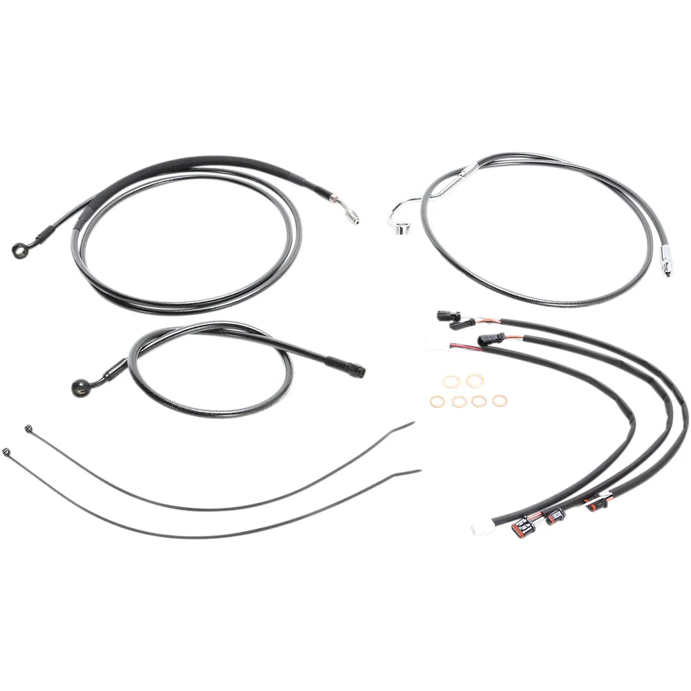 Kit de instalación del manillar superior Black Pearl™ - Kit de instalación del manillar superior Black Pearl™ - 15"-17" - FLHR '17-'19