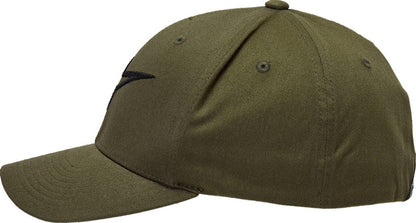 Gorra Alpinestars Ageless Curve - Verde Militar/Negro