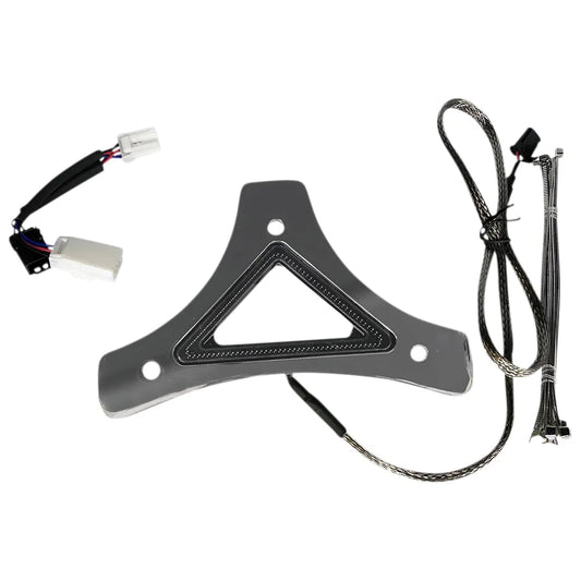LED Backrest Light - Run/Brake - Chrome
