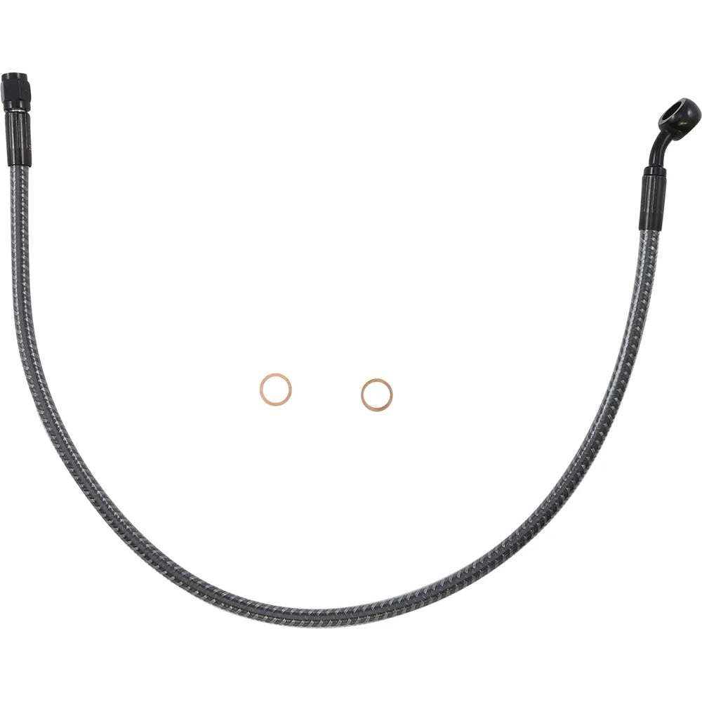 KARBONFIBR Designer Series Kit de freno superior delantero específico ABS - Línea de freno - Delantero - 10 mm - 35° - 22" - KARBONFIBR