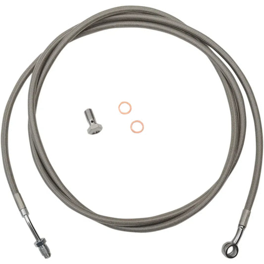 Stainless Steel Braided Clutch Cable 15" - 17" Ape Hanger Handlebars322