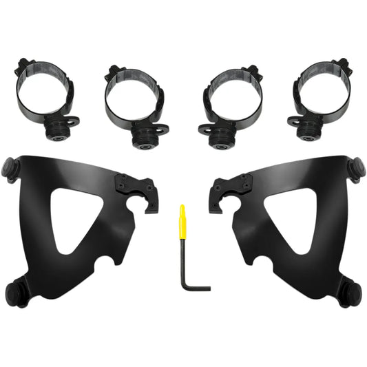 Kit de montaje con bloqueo de gatillo Road Warrior - Kit de montaje Road Warrior - Negro - FLSB/FXLRS
