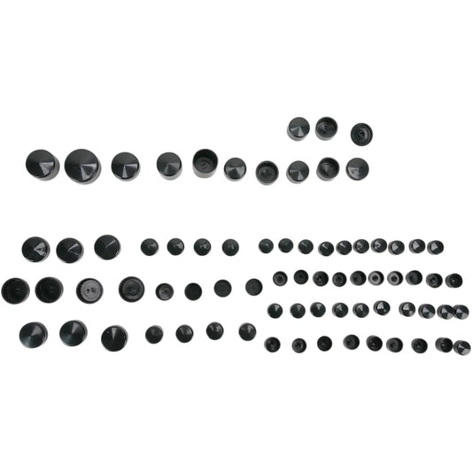 Bolt Covers - Black