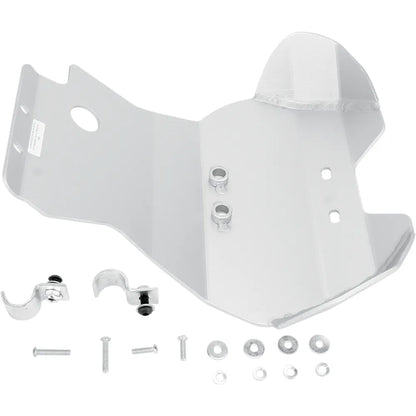 Protector de bajos de aluminio — Protector de bajos - Protector de bajos - Plata - Kawasaki - KLX 250 S | 300/R