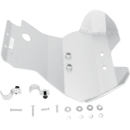 Protector de bajos de aluminio — Protector de bajos - Protector de bajos - Plata - Kawasaki - KLX 250 S | 300/R