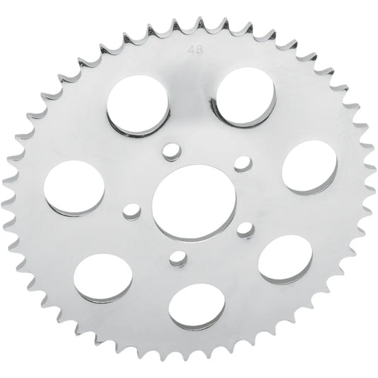 Sprockets trasera cromada abombada 48 dientes