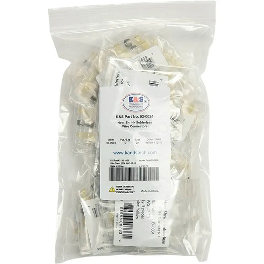 Wire Connector - 20PK - AWG 12-10