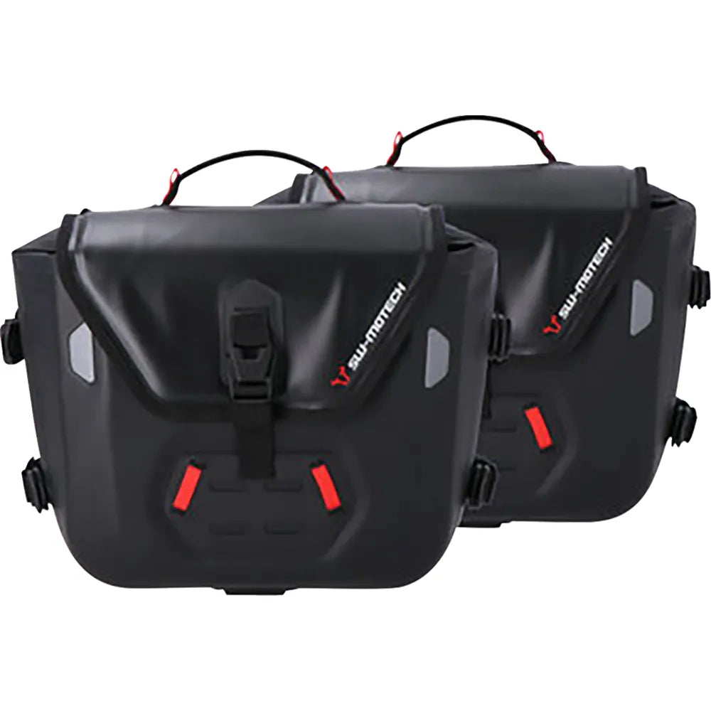 SysBag Side Bag System - Black - Triumph Thruxton 1200 '16-'20