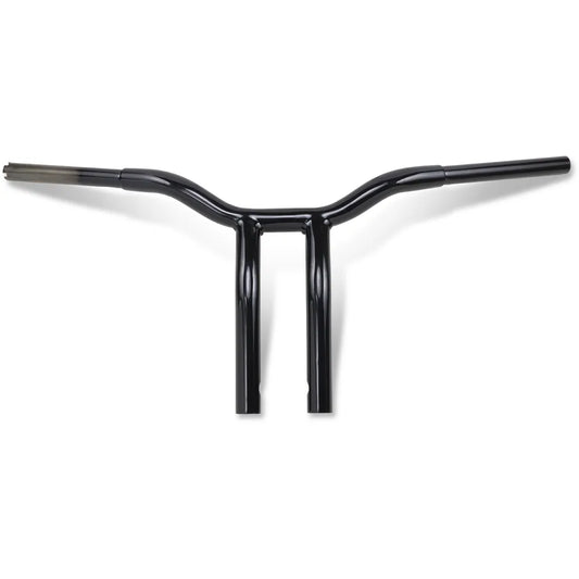 Black 12" One Piece Bent Kage Fighter Handlebar