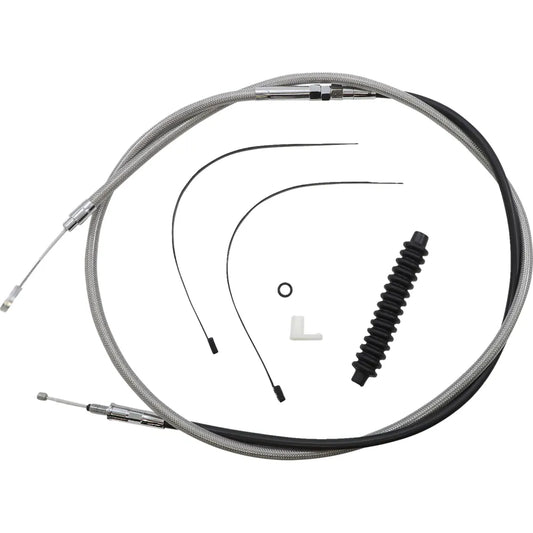 Kit de instalación de manillar XR - Kit de instalación de manillar XR - Perchas para monos de 12"-14" - FLHR '21-'22 - Acero inoxidable/cromo