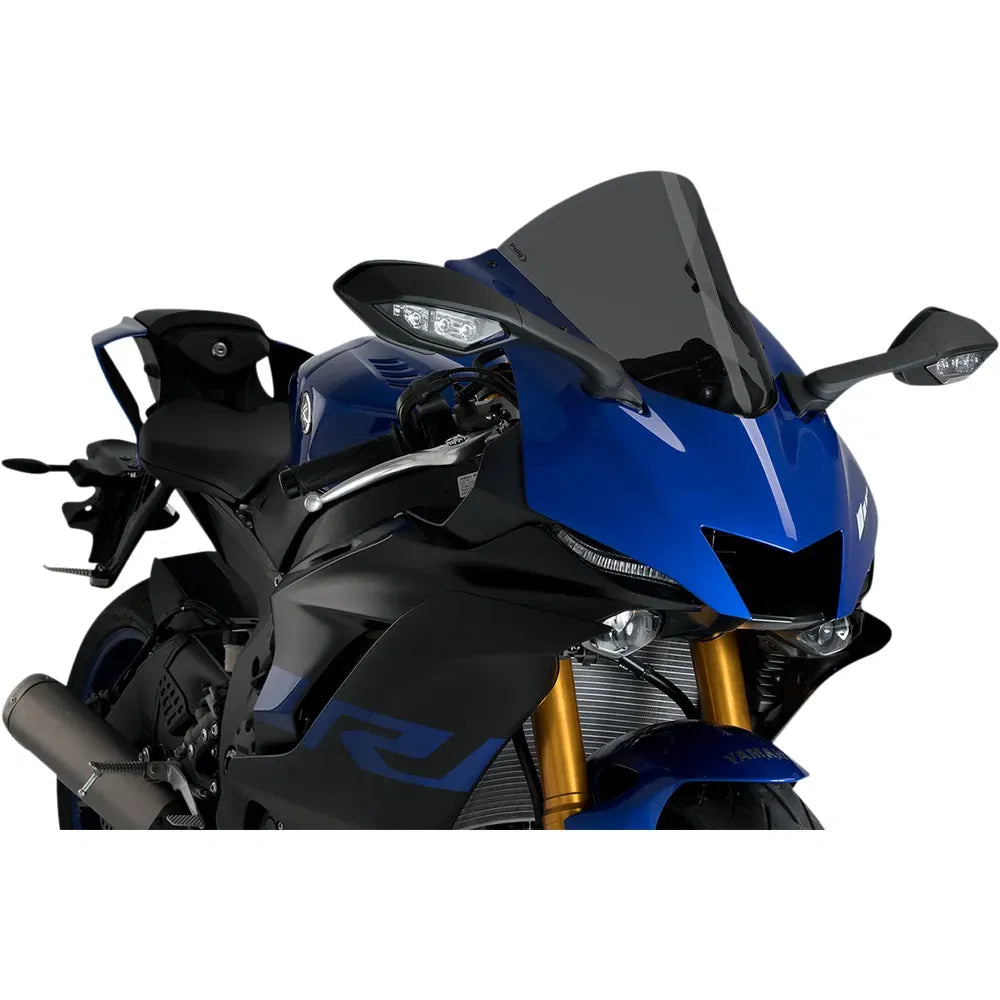Parabrisas Z-Racing - Parabrisas de carrera - 14-1/2" - Ahumado oscuro - YZF-R6