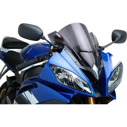 Parabrisas Z-Racing - Parabrisas de carrera - 13-3/4" - Ahumado oscuro - YZF-R6