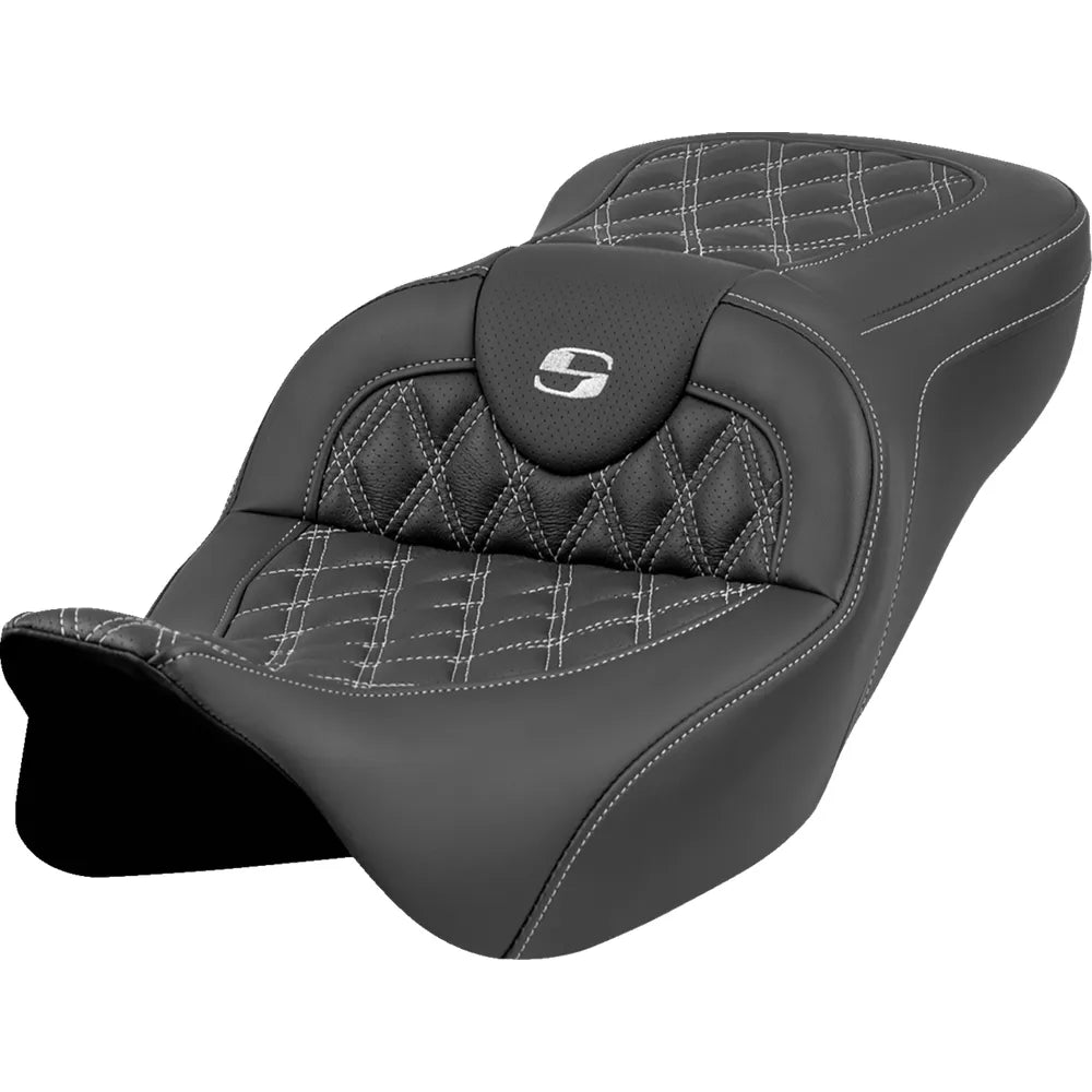 Asiento Roadsofa™ - Asiento Roadsofa™ - Costura de celosía - Costura plateada - sin respaldo - FL '08-'23