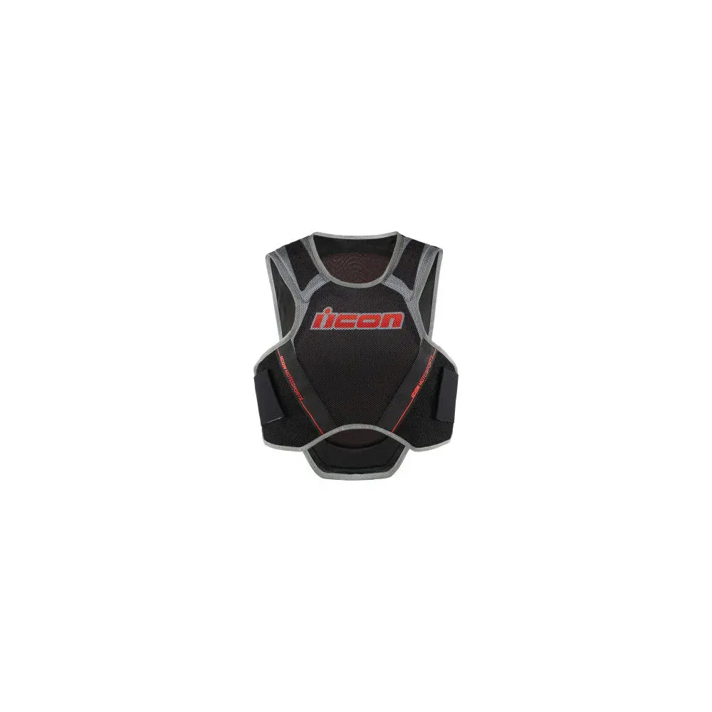 Chaleco Icon Field Armor Softcore Megabolt negro