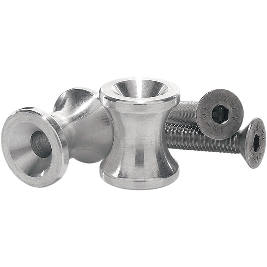 Swingarm Spool - Silver - 6 mm