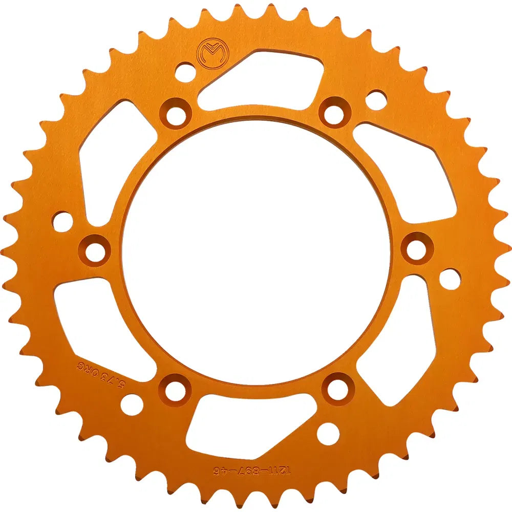 Corona Trasera Aluminio - Corona Trasera - Aluminio - 46 Dientes - Naranja - Husaberg/Husqvarna/KTM