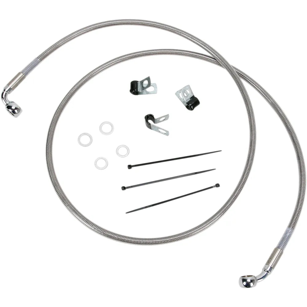Línea de Freno Delantero de 6" Acero Inoxidable