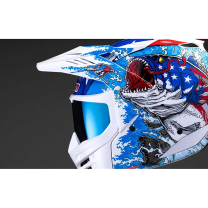 Casco Elsinore American Basstard - Azul