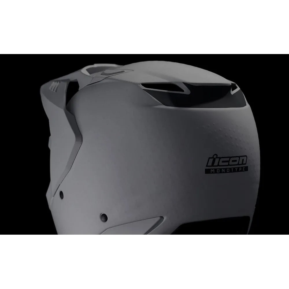 Casco Elsinore Monotype - Gris (OpenBox)